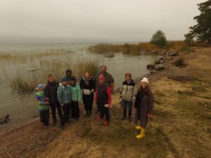 Три экослета для школьников прошли в сентябре на территории Кургальского заказника