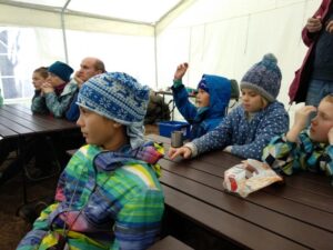 Три экослета для школьников прошли в сентябре на территории Кургальского заказника