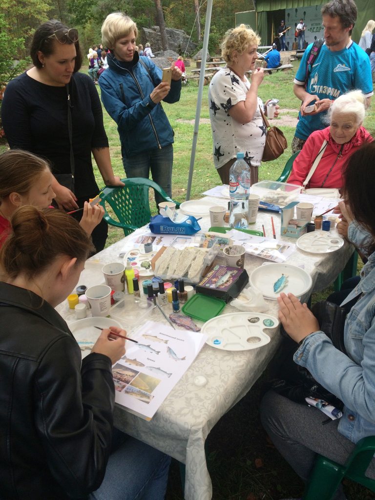 Проект RiverGo на фестивале “Кедр” в парке Монрепо