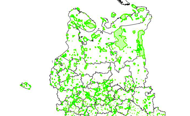 Формирование Изумрудной сети в России