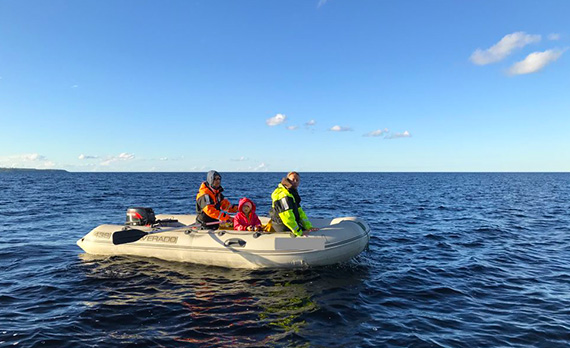 Изучение кормового поведения нерпы