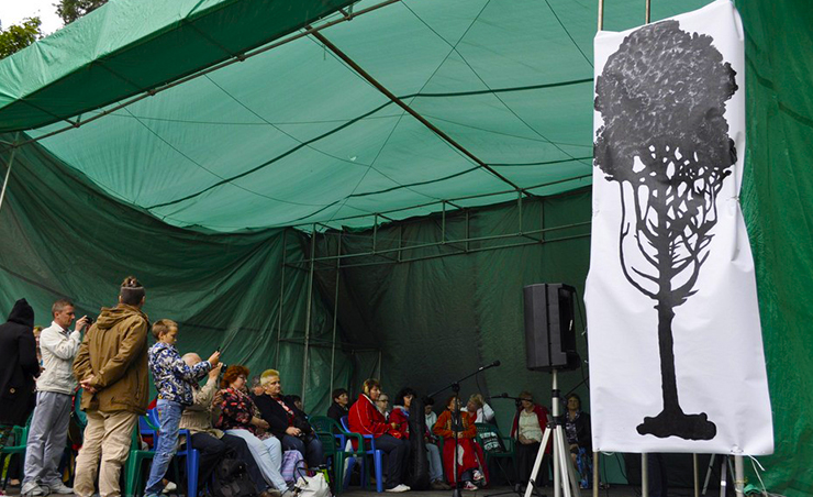 Проект RiverGo на фестивале “Кедр” в парке Монрепо