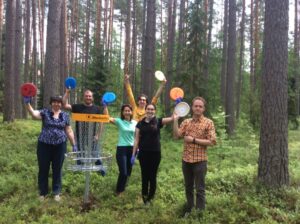 Диск-гольф парк на Вуоксе