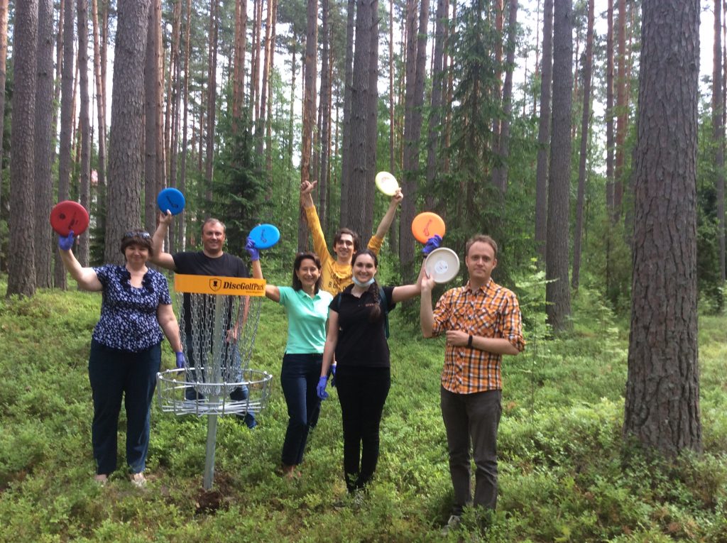 Диск-гольф парк на Вуоксе